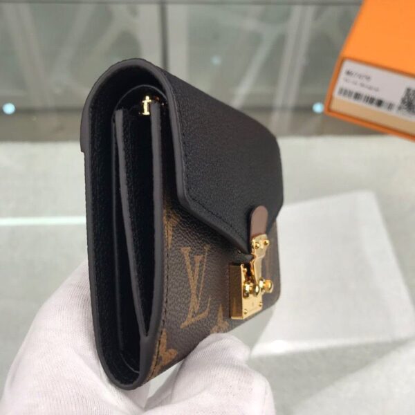 Louis Vuitton Pallas Monogram 13cm Black