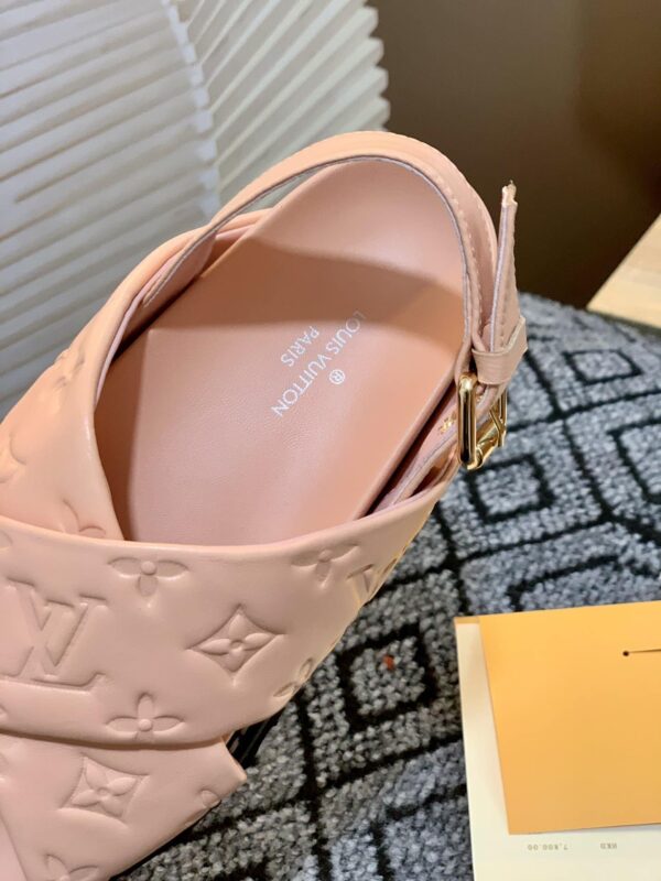 Louis Vuitton Paseo Flat Comfort Sandal Pink For Women LV 1A9RF9