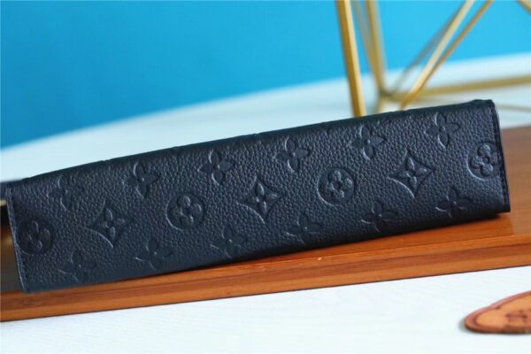 Louis Vuitton Poche Toilette 26 Monogram Empreinte Black For Women, Women's Wallets 9.8in/25cm LV