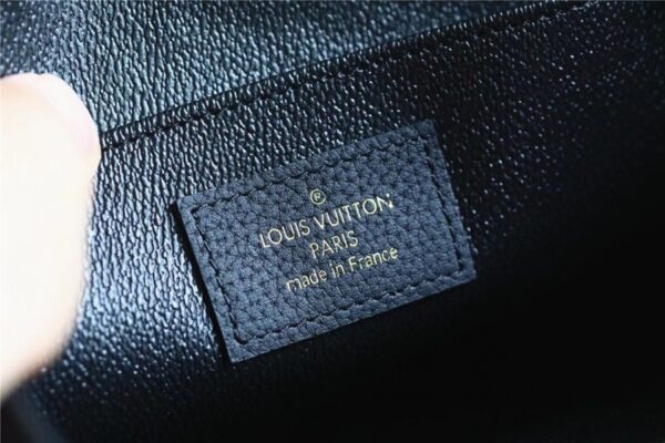 Louis Vuitton Poche Toilette 26 Monogram Empreinte Black For Women, Women's Wallets 9.8in/25cm LV
