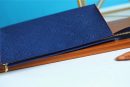 1:1 Replica Louis Vuitton Poche Toilette 26 Monogram Empreinte Navy Blue For Women, Women's Wallets 9.8in/25cm LV