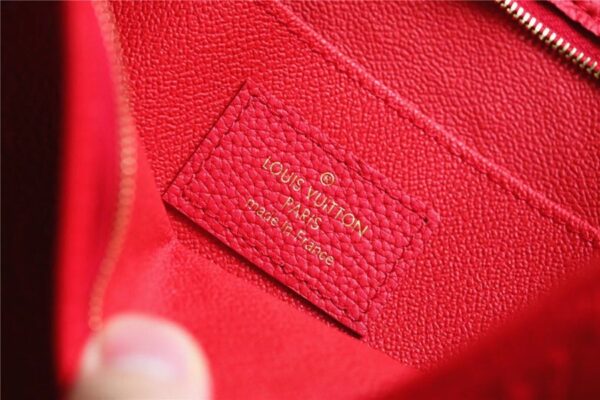 Louis Vuitton Poche Toilette 26 Monogram Empreinte Red For Women, Women's Wallets 9.8in/25cm LV