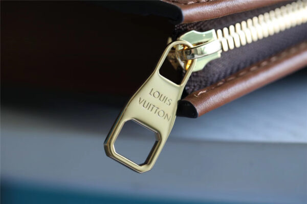 Louis Vuitton Pochette Dauphine Monogram and Monogram Reverse Canvas Brown For Women, Women's Wallets 10.2in/26cm LV M69184