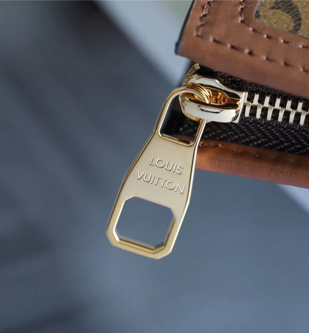 1:1 Replica Louis Vuitton Pochette Dauphine Monogram and Monogram Reverse Canvas For Women, Women's Wallets 10.2in/26cm LV