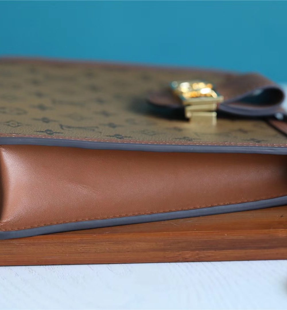 1:1 Replica Louis Vuitton Pochette Dauphine Monogram and Monogram Reverse Canvas For Women, Women's Wallets 10.2in/26cm LV