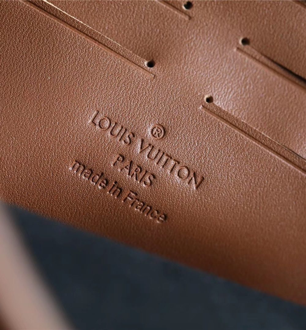 1:1 Replica Louis Vuitton Pochette Dauphine Monogram and Monogram Reverse Canvas For Women, Women's Wallets 10.2in/26cm LV