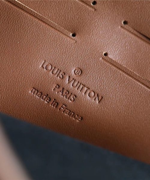 1:1 Replica Louis Vuitton Pochette Dauphine Monogram and Monogram Reverse Canvas For Women, Women's Wallets 10.2in/26cm LV