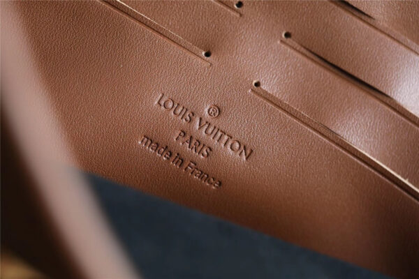 Louis Vuitton Pochette Dauphine Monogram and Monogram Reverse Canvas For Women, Women's Wallets 10.2in/26cm LV