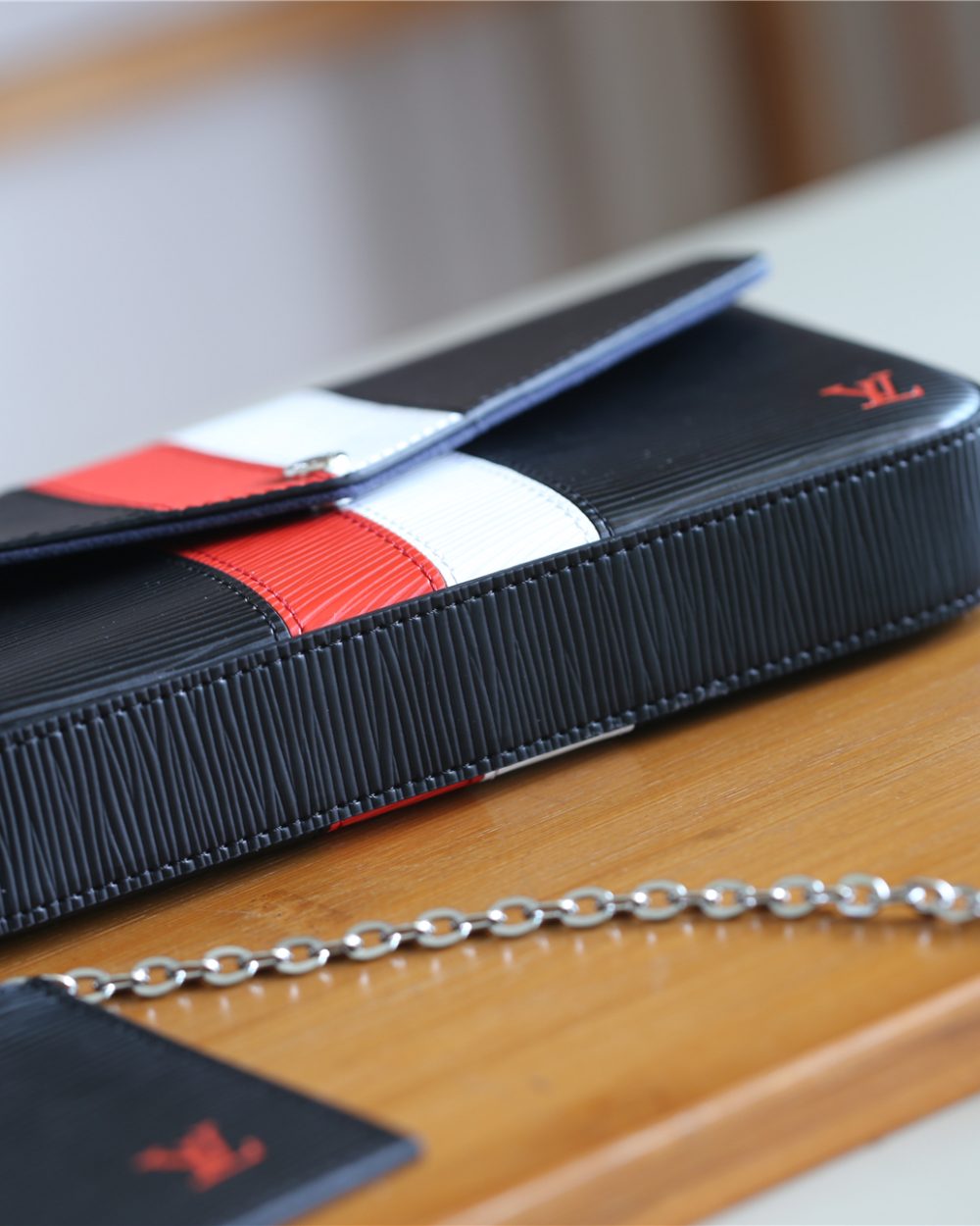 1:1 Replica Louis Vuitton Pochette Felicie Epi Black For Women, Women's Wallets 8.3in/21cm LV