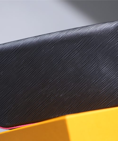 1:1 Replica Louis Vuitton Pochette Felicie Epi Black/Red For Women, Women's Wallets 8.3in/21cm LV