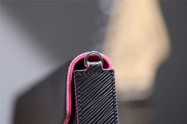 Louis Vuitton Pochette Felicie Epi Black/Red For Women, Women's Wallets 8.3in/21cm LV