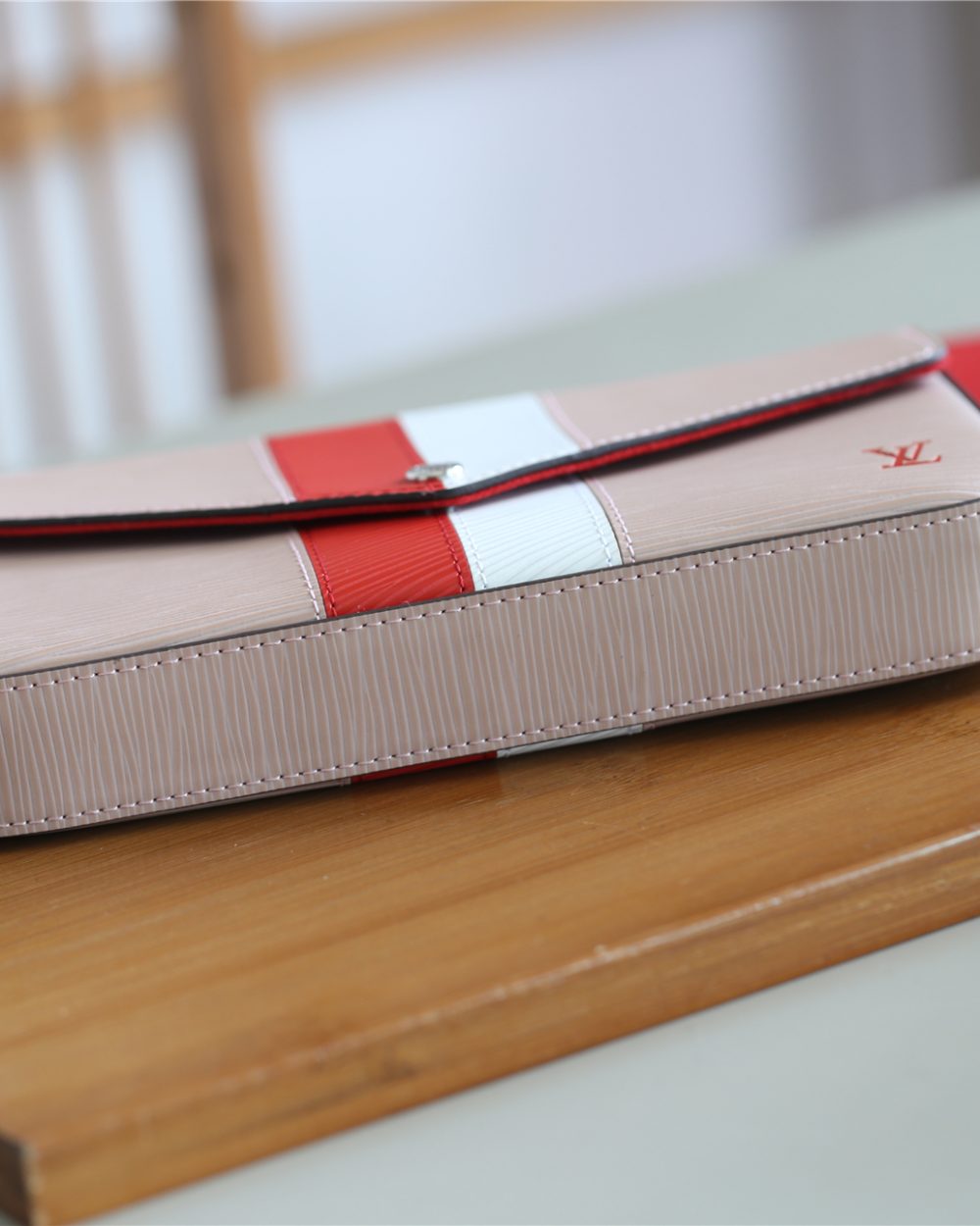 1:1 Replica Louis Vuitton Pochette Felicie Epi Rose Ballerine For Women, Women's Wallets 8.3in/21cm LV 