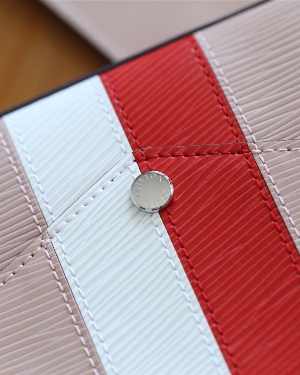 1:1 Replica Louis Vuitton Pochette Felicie Epi Rose Ballerine For Women, Women's Wallets 8.3in/21cm LV 