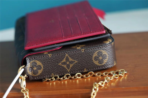 Louis Vuitton Pochette Felicie Monogram Canvas For Women, Women's Wallets 8.3in/21cm LV M61276