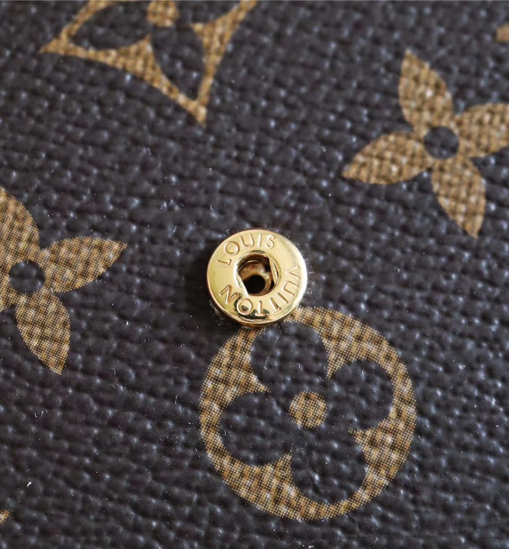 1:1 Replica Louis Vuitton Pochette Felicie Monogram Canvas For Women, Women's Wallets 8.3in/21cm LV M61276