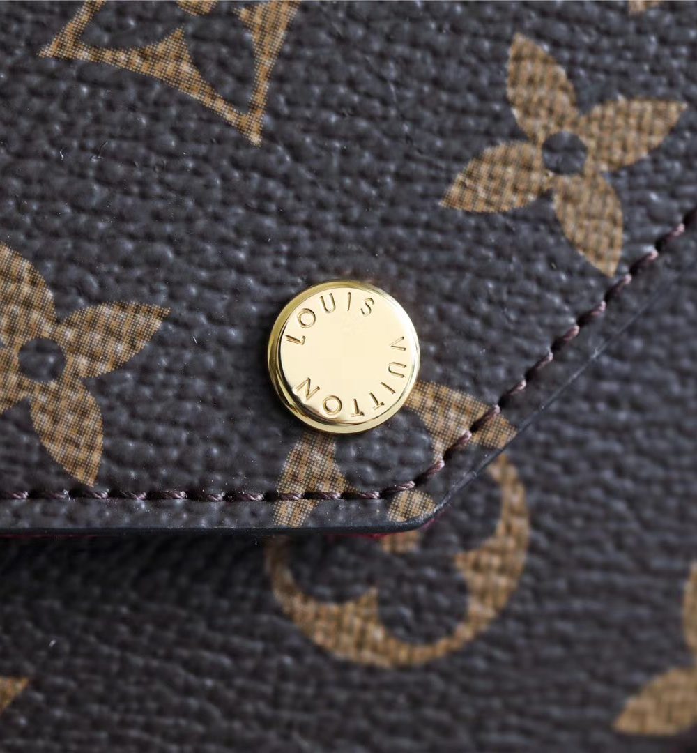 1:1 Replica Louis Vuitton Pochette Felicie Monogram Canvas For Women, Women's Wallets 8.3in/21cm LV M61276