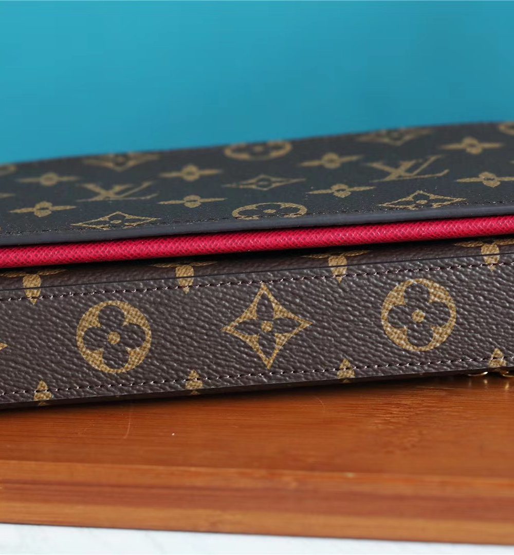 1:1 Replica Louis Vuitton Pochette Felicie Monogram Canvas For Women, Women's Wallets 8.3in/21cm LV M61276