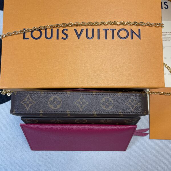 Louis Vuitton Pochette Felicie Monogram Canvas For Women, Women's Wallets 8.3in/21cm LV M61276