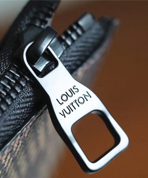 1:1 Replica Louis Vuitton Pochette Jour GM Damier Canvas By Virgil Abloh For Women, Women's Wallets 13.4in/34cm LV 