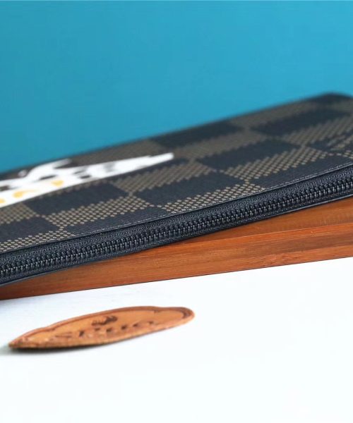 1:1 Replica Louis Vuitton Pochette Jour GM Damier Canvas By Virgil Abloh For Women, Women's Wallets 13.4in/34cm LV 