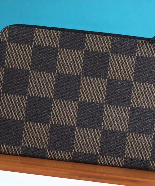 1:1 Replica Louis Vuitton Pochette Jour GM Damier Canvas By Virgil Abloh For Women, Women's Wallets 13.4in/34cm LV 