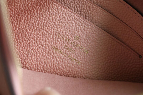 Louis Vuitton Pochette Melanie BB Monogram Empreinte Pink For Women, Women's Wallets 7.9in/20cm LV