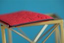 1:1 Replica Louis Vuitton Pochette Melanie BB Monogram Empreinte Red For Women, Women's Wallets 7.9in/20cm LV