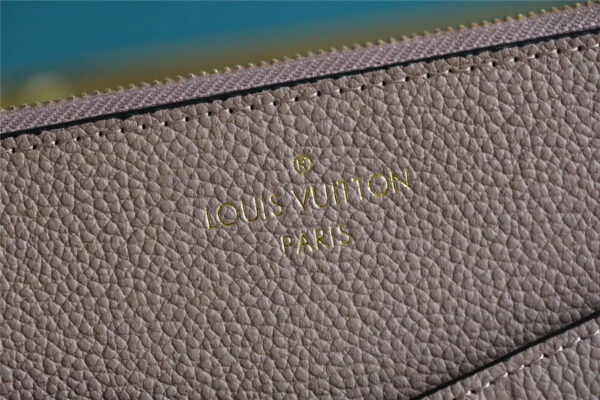 Louis Vuitton Pochette Melanie MM Monogram Empreinte Beige For Women, Women's Wallets 9.2in/23cm LV