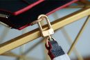 1:1 Replica Louis Vuitton Pochette Melanie MM Monogram Empreinte Dark Blue For Women, Women's Wallets 9.2in/23cm LV