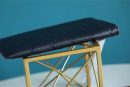 1:1 Replica Louis Vuitton Pochette Melanie MM Monogram Empreinte Dark Blue For Women, Women's Wallets 9.2in/23cm LV