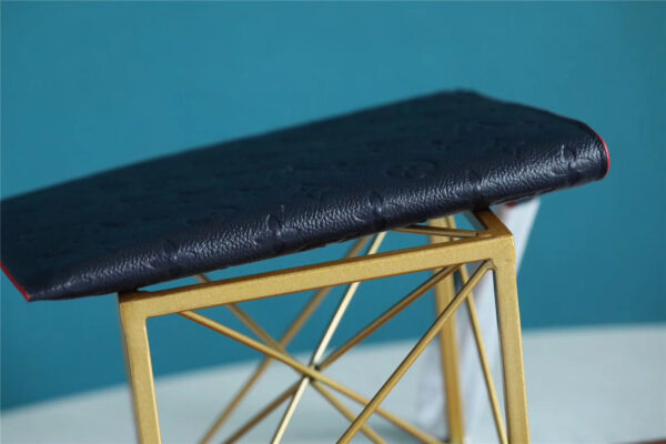 Louis Vuitton Pochette Melanie MM Monogram Empreinte Dark Blue For Women, Women's Wallets 9.2in/23cm LV