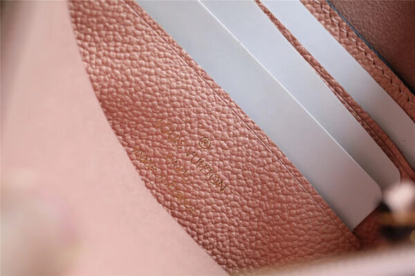 Louis Vuitton Pochette Melanie MM Monogram Empreinte Pink For Women, Women's Wallets 9.2in/23cm LV