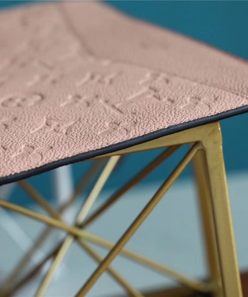 1:1 Replica Louis Vuitton Pochette Melanie MM Monogram Empreinte Pink For Women, Women's Wallets 9.2in/23cm LV