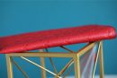 1:1 Replica Louis Vuitton Pochette Melanie MM Monogram Empreinte Red For Women, Women's Wallets 9.2in/23cm LV