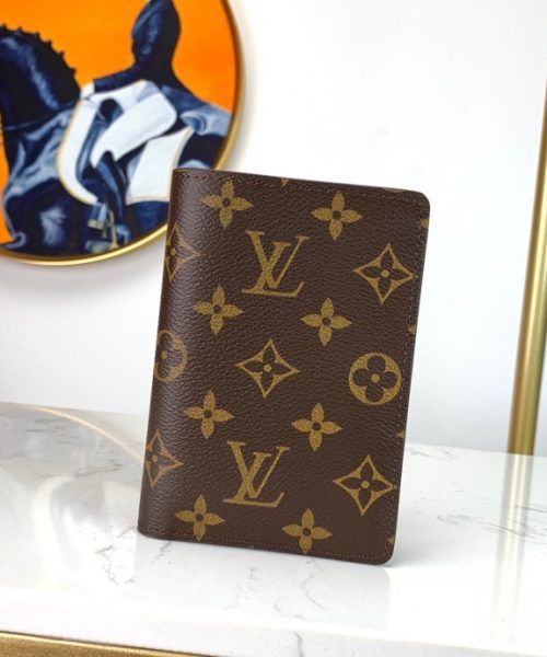 1:1 Replica Louis Vuitton Pocket Organizer Monogram Canvas For Women, Women's Wallet 5.5in/14cm LV M60181