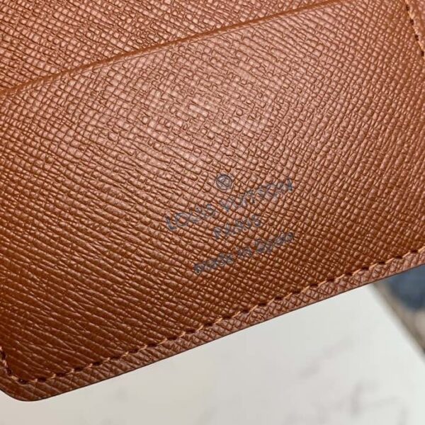 Louis Vuitton Pocket Organizer Monogram Canvas For Women, Women's Wallet 5.5in/14cm LV M60181