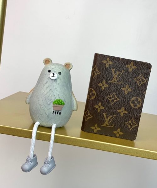 1:1 Replica Louis Vuitton Pocket Organizer Monogram Canvas For Women, Women's Wallet 5.5in/14cm LV M60181