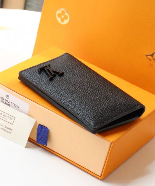 1:1 Replica Louis Vuitton Pocket Organizer The New LV Aerogram Version For Men, Men's Wallet 8cm LV M69979