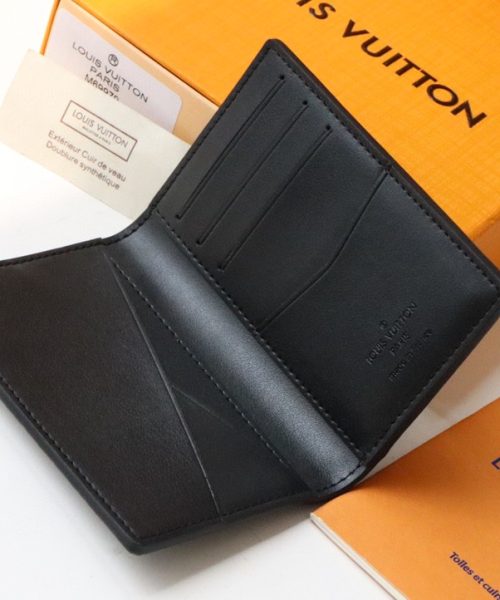 1:1 Replica Louis Vuitton Pocket Organizer The New LV Aerogram Version For Men, Men's Wallet 8cm LV M69979
