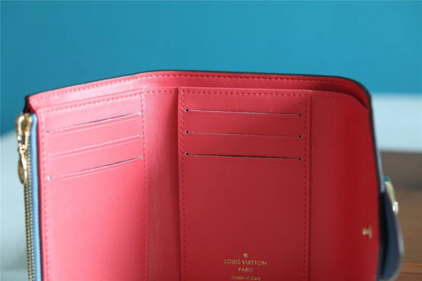 Louis Vuitton Pont 9 Compact Wallet Blue For Women, Women's Wallets 4.2in/12cm LV