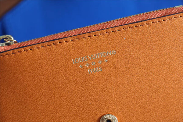 Louis Vuitton Pont 9 Compact Wallet Caramel Brown For Women, Women's Wallets 4.2in/12cm LV 