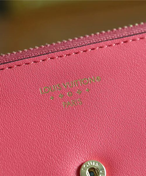 1:1 Replica Louis Vuitton Pont 9 Compact Wallet Pink For Women, Women's Wallets 4.2in/12cm LV