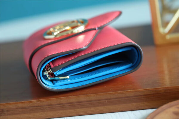 Louis Vuitton Pont 9 Compact Wallet Pink For Women, Women's Wallets 4.2in/12cm LV