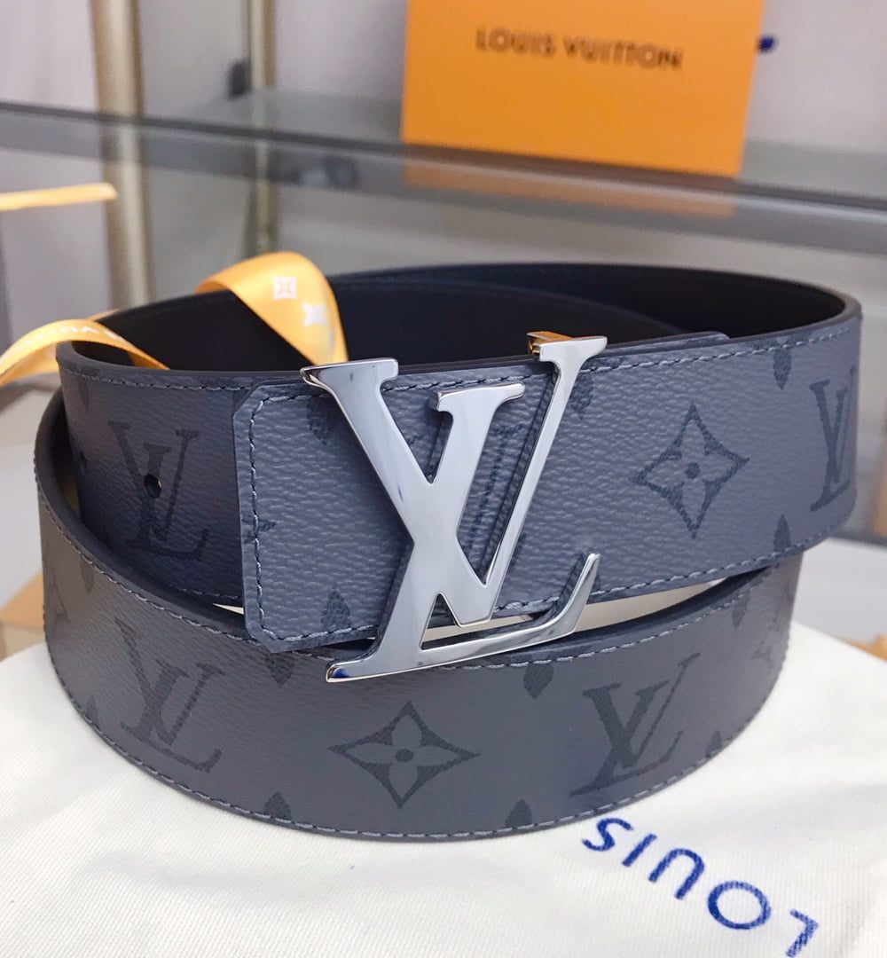 1:1 Replica Louis Vuitton Reversible LV Belt Monogram Eclipse LV Women Belt M0450V
