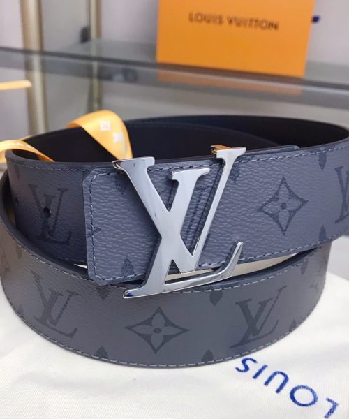 1:1 Replica Louis Vuitton Reversible LV Belt Monogram Eclipse LV Women Belt M0450V