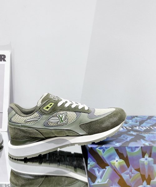 Louis Vuitton Run Away Sneaker Monogram Material Brown For Women LV