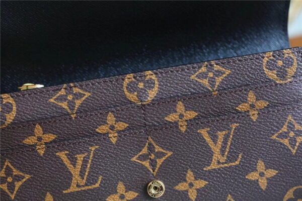 Louis Vuitton Sarah Wallet Monogram and Monogram Reverse Canvas For Women, Women's Wallets 7.5in/19cm LV M80726