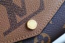 1:1 Replica Louis Vuitton Sarah Wallet Monogram and Monogram Reverse Canvas For Women, Women's Wallets 7.5in/19cm LV M80726