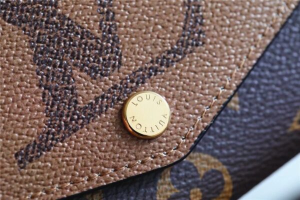 Louis Vuitton Sarah Wallet Monogram and Monogram Reverse Canvas For Women, Women's Wallets 7.5in/19cm LV M80726