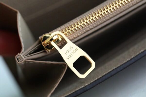 Louis Vuitton Sarah Wallet Monogram Empreinte Tourterelle Gray / Cream For Women, Women's Wallets 7.5in/19cm LV M81049